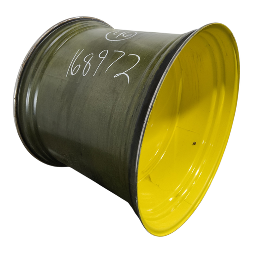 [NTS-168972] 38"W x 46"D, John Deere Yellow 10-Hole Formed Plate , -4.38" Offset