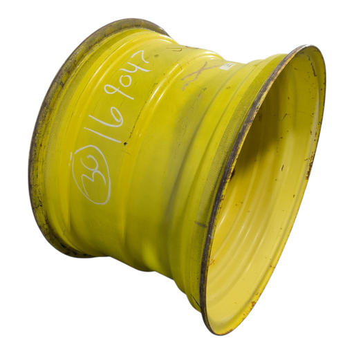 [NTS-169047] 20"W x 30"D, John Deere Yellow 12-Hole Formed Plate , 1.06" Offset