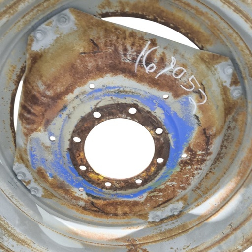 [NTS-169052] 8-Hole Stub Disc (groups of 2 bolts) Center for 38"-54" Rim, John Deere Yellow