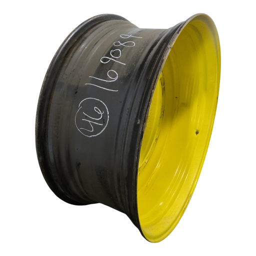 [NTS-169089] 20"W x 46"D, John Deere Yellow 12-Hole Stub Disc , -3.44" Offset