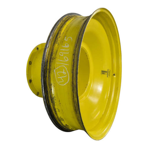 [NTS-169165] 10"W x 42"D, John Deere Yellow 12-Hole FWA Direct Bolt Dual , -29.19" Offset