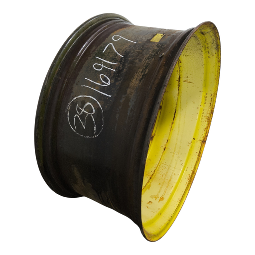 [NTS-169179] 18"W x 38"D, John Deere Yellow 12-Hole Stub Disc , -3.19" Offset