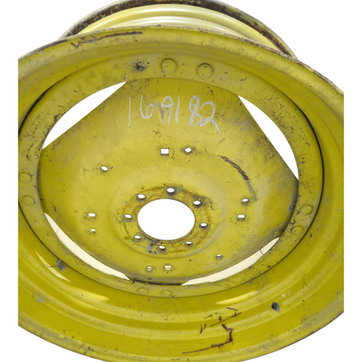 [NTS-169182] 8-Hole Stub Disc (groups of 2 bolts) Center for 38"-54" Rim, John Deere Yellow
