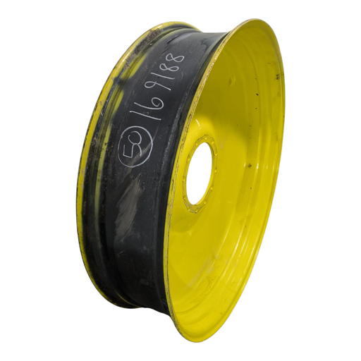[NTS-169188] 13"W x 50"D, John Deere Yellow 12-Hole Bubble Disc , 1.88" Offset