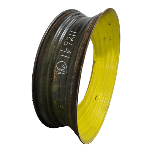 [NTS-169211] 13"W x 46"D, John Deere Yellow 12-Hole Stub Disc , -3.25" Offset