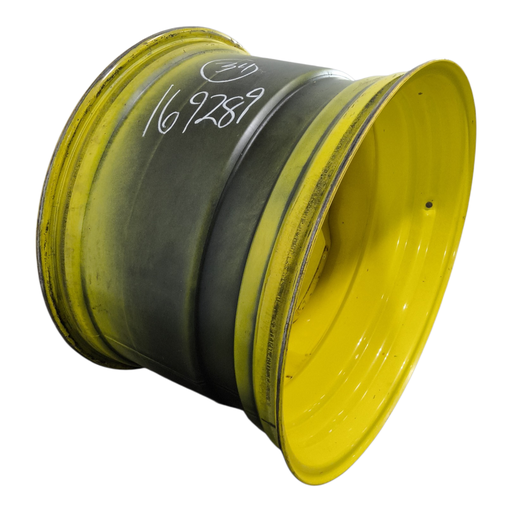 [NTS-169289] 23"W x 34"D, John Deere Yellow 12-Hole Waffle Wheel (Groups of 3 bolts)