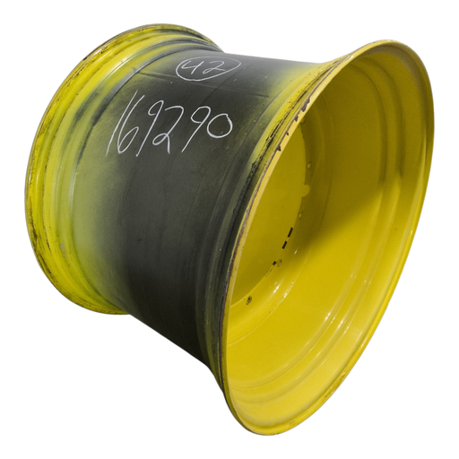 [NTS-169290] 30"W x 42"D, John Deere Yellow 12-Hole Stub Disc , -0.45" Offset