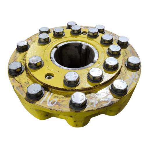 [NTS-169340] 10-Hole Wedg-Lok OE Style, 4.72" (120.02mm) axle, John Deere Yellow