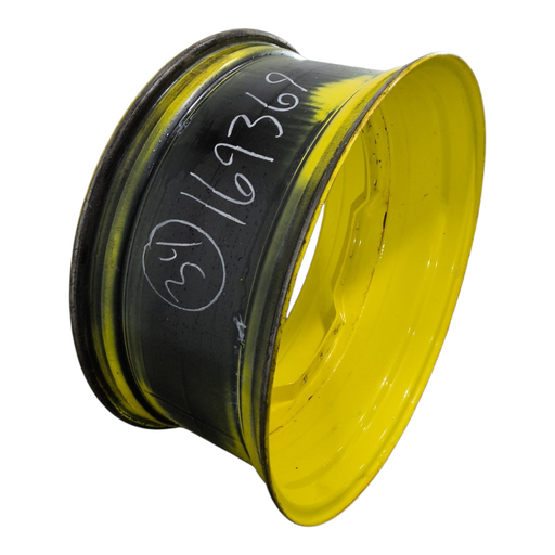 [NTS-169369] 15"W x 34"D, John Deere Yellow 12-Hole Waffle Wheel (Groups of 3 bolts)
