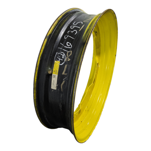 [NTS-169395] 10"W x 42"D, John Deere Yellow 12-Hole Waffle Wheel (Groups of 3 bolts)