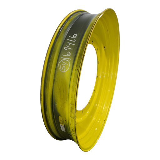 [NTS-169416] 10"W x 54"D, John Deere Yellow 12-Hole Stub Disc , -3.25" Offset