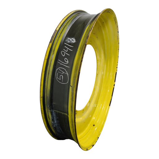 [NTS-169418] 10"W x 54"D, John Deere Yellow 12-Hole Stub Disc , -3.25" Offset