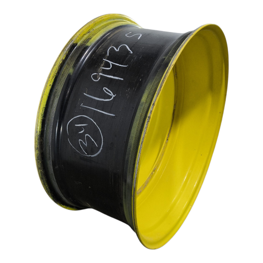 [NTS-169435] 15"W x 34"D, John Deere Yellow 12-Hole Stub Disc , 0.88" Offset