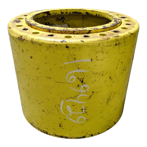 [NTS-169439] 12-Hole 16"L FWD Spacer, John Deere Yellow 12-Hole 16"L FWD Spacer, John Deere Yellow 16 JD 12 on 16