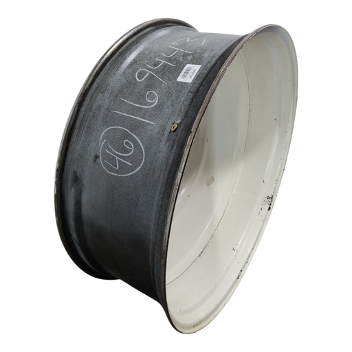 [NTS-169443] 16"W x 46"D, Ford / New Holland White 10-Hole Formed Plate , -9.38" Offset