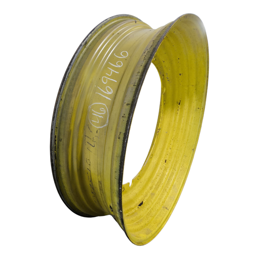 [NTS-169466] 13"W x 46"D, John Deere Yellow 12-Hole Stub Disc , -3.12" Offset