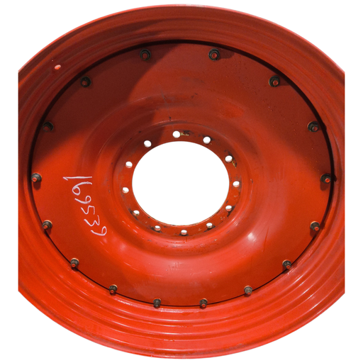[NTS-169539] 12-Hole Stub Disc Center for 46"-54" Rim, Fendt/Agco Red
