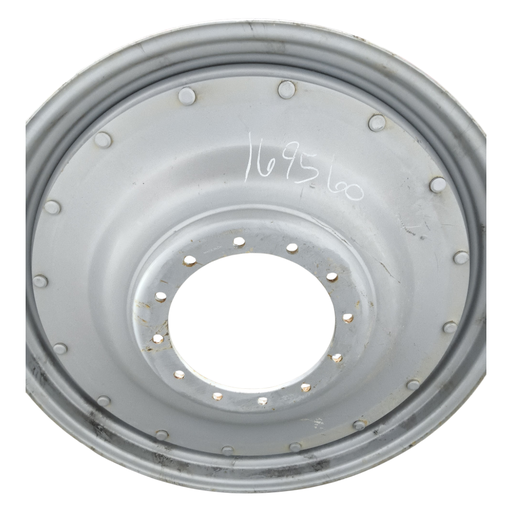 [NTS-169560] 12-Hole Stub Disc Center for 46"-54" Rim, Agco Corp Gray