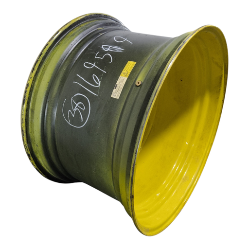 [NTS-169599] 23"W x 38"D, John Deere Yellow 20-Hole Dolly Dual , -16.38" Offset