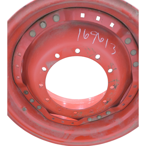 [NTS-169613] 12-Hole Waffle Disc (Groups of 3 Bolts) Center for 34" Rim, Fendt/Agco Red