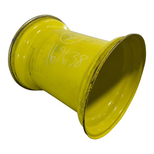 [NTS-169638] 36"W x 32"D, John Deere Yellow 12-Hole Formed Plate , -9.88" Offset