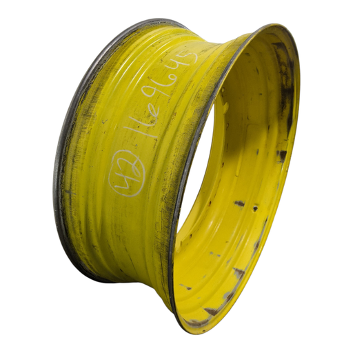 [NTS-169645] 16"W x 42"D, John Deere Yellow 12-Hole Stub Disc , -3.12" Offset