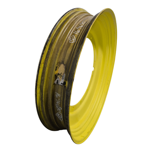 [NTS-169690] 10"W x 50"D, John Deere Yellow 12-Hole Stub Disc , -3.25" Offset