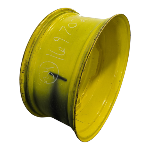 [NTS-169702] 15"W x 34"D, John Deere Yellow 12-Hole Waffle Wheel (Groups of 3 bolts)