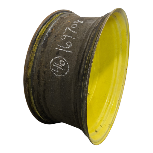 [NTS-169708] 20"W x 46"D, John Deere Yellow 10-Hole Formed Plate , -11.38" Offset