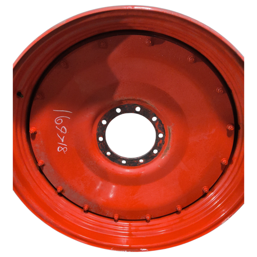 [NTS-169718] 10-Hole Stub Disc Center for 46"-54" Rim, Fendt/Agco Red 10-Hole Stub Disc Center for 46"-54" Rim, Fendt/Agco Red FR 46-54 center