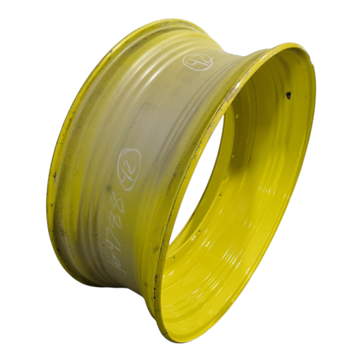 [NTS-169788] 16"W x 42"D, John Deere Yellow 12-Hole Stub Disc , -3.38" Offset