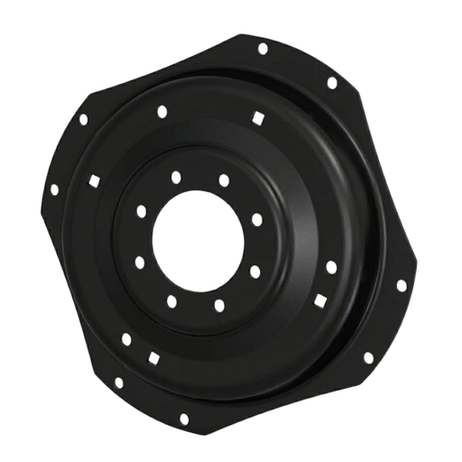 [74033] 8-Hole Waffle Disc (Groups of 2 Bolts) Center for 28"-30" Rim, Black