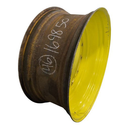 [NTS-169850] 20"W x 46"D, John Deere Yellow 12-Hole Stub Disc , -3.25" Offset