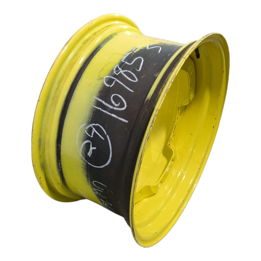 [NTS-169853] 12"W x 24"D, John Deere Yellow 8-Hole Waffle Wheel (Groups of 2 Bolts)