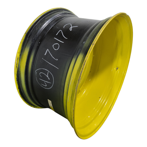 [NTS-170172] 23"W x 42"D, John Deere Yellow 12-Hole Stub Disc , -3.44" Offset