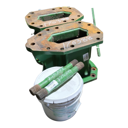 [NTS-170388] 15.75"L Combine Frame Extension John Deere Green