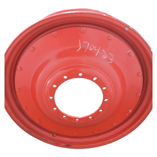 [NTS-170423] 12-Hole Stub Disc Center for 46"-54" Rim, Fendt/Agco Red