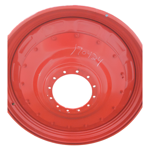 [NTS-170424] 12-Hole Stub Disc Center for 46"-54" Rim, Fendt/Agco Red