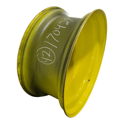 [NTS-170429] 18"W x 42"D, John Deere Yellow 20-Hole Dolly Dual , -15.12" Offset