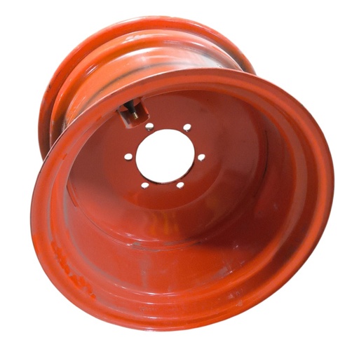 [NTS-170432] 14"W x 20"D, Kubota Orange 6-Hole Formed Plate , -3.06" Offset