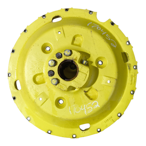 [NTS-170452] Cast Style Center for 38" Rim, John Deere Yellow