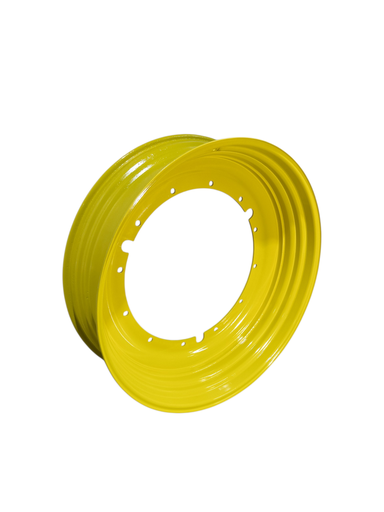 [NTS-170554] 13"W x 46"D, John Deere Yellow 12-Hole Stub Disc , 6.75" Offset