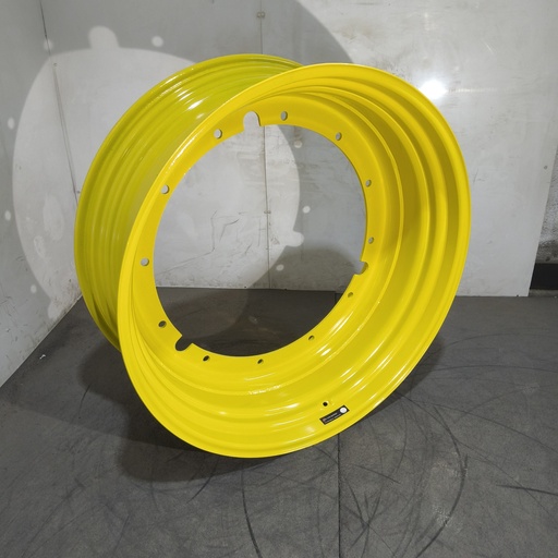 [NTS-170627] 16"W x 42"D, John Deere Yellow 12-Hole Stub Disc , -2.88" Offset