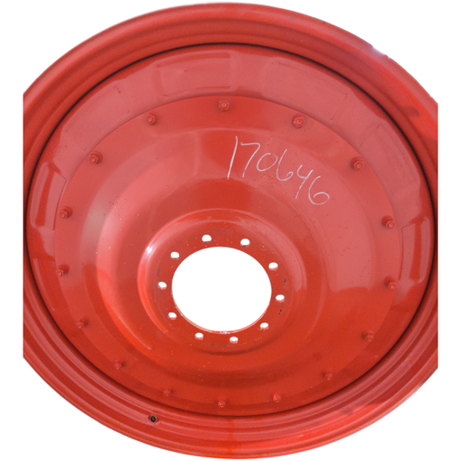 [NTS-170646] 10-Hole Stub Disc Center for 46"-54" Rim, Fendt/Agco Red