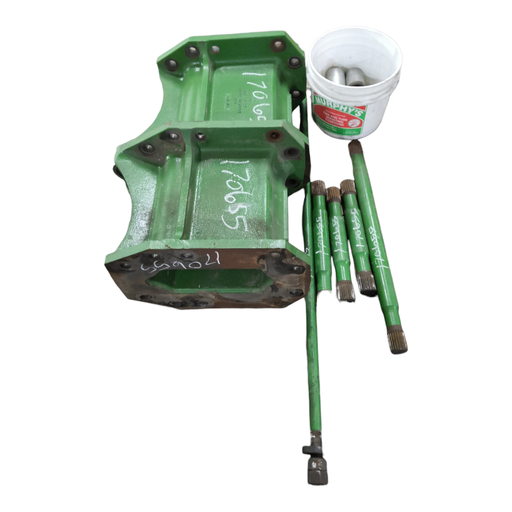 [NTS-170655] 15.75"L Combine Frame Extension for Combine "S" Series ("D"22/22 spline drive shafts), John Deere, John Deere Green