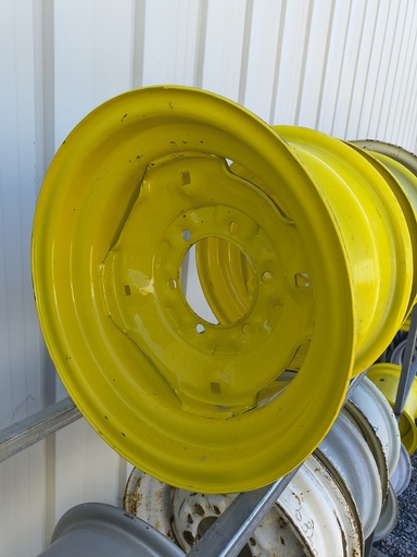 [NTS-170730] 10"W x 15"D, John Deere Yellow 6-Hole Implement , -0.12" Offset