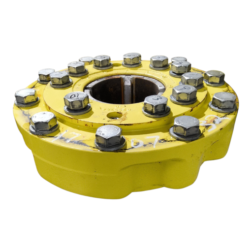 [NTS-170732] 10-Hole Wedg-Lok OE Style, 4.72" (120.02mm) axle, John Deere Yellow