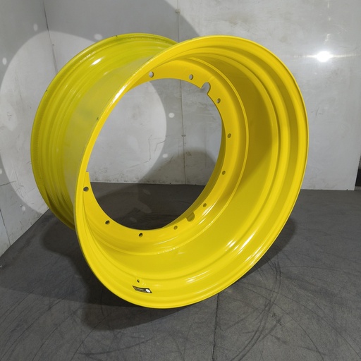 [NTS-170748] 23"W x 42"D, John Deere Yellow 12-Hole Stub Disc , -3.5" Offset