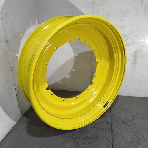 [NTS-170759] 15"W x 50"D, John Deere Yellow 12-Hole Stub Disc , -3" Offset