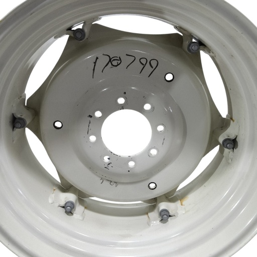 [NTS-170799] 8-Hole Clamp/Loop Style Center for 34" Rim, Ford / New Holland White